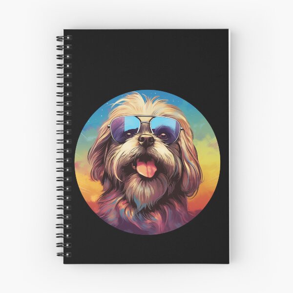 Item preview, Lhasa Apso Sunglasses Retro Sunset designed and sold by AussieWonders.
