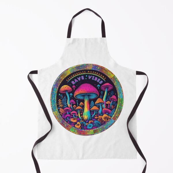 Item preview, Psychedelic Mushrooms Rave Vibes designed and sold by CreativeBizarre.