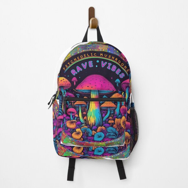 Item preview, Psychedelic Mushrooms Rave Vibes  designed and sold by CreativeBizarre.