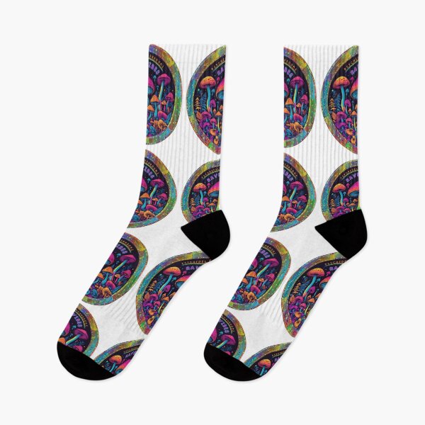 Item preview, Psychedelic Mushrooms Rave Vibes  designed and sold by CreativeBizarre.