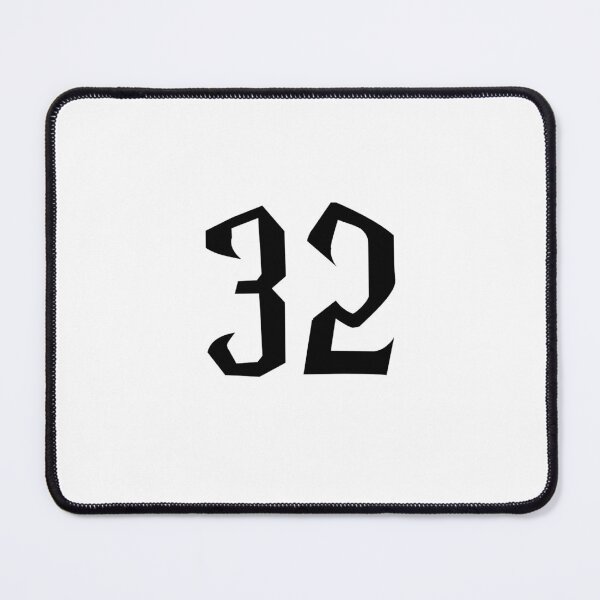 Item preview, 32, thirty two, black, Harry P designed and sold by Numbers-Art.