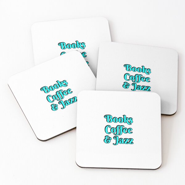 Item preview, Books Coffee and Jazz  designed and sold by Inspirationmotivation.