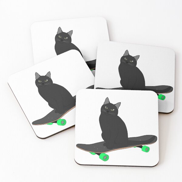 Item preview, Skateboard Cat designed and sold by ashstash.