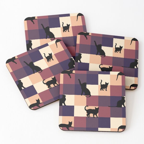 Item preview, Cats Squared Dawn designed and sold by PasdeChatDesign.