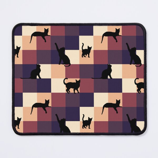 Aperçu de l'œuvre Chats au carré de l'aube créée et vendue par PasdeChatDesign.