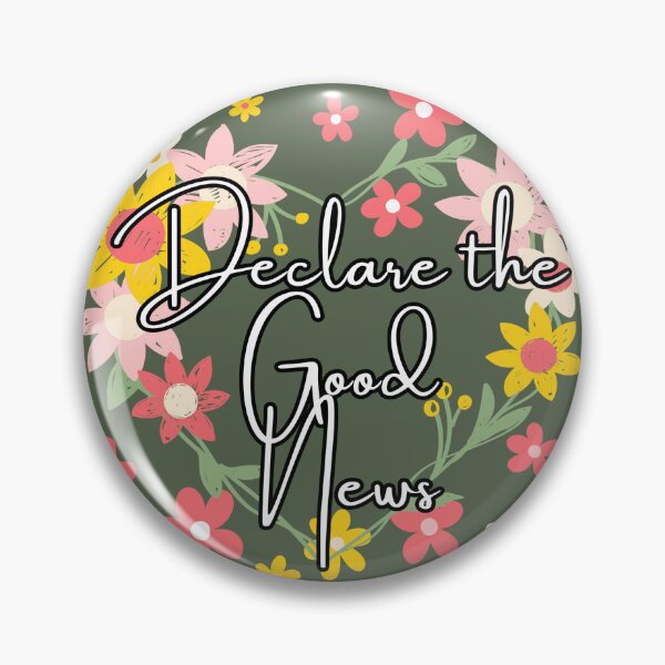 Item preview, Declare the Good News, Convention 2024, JW.org, JW assemblies designed and sold by CottonKandyShop.