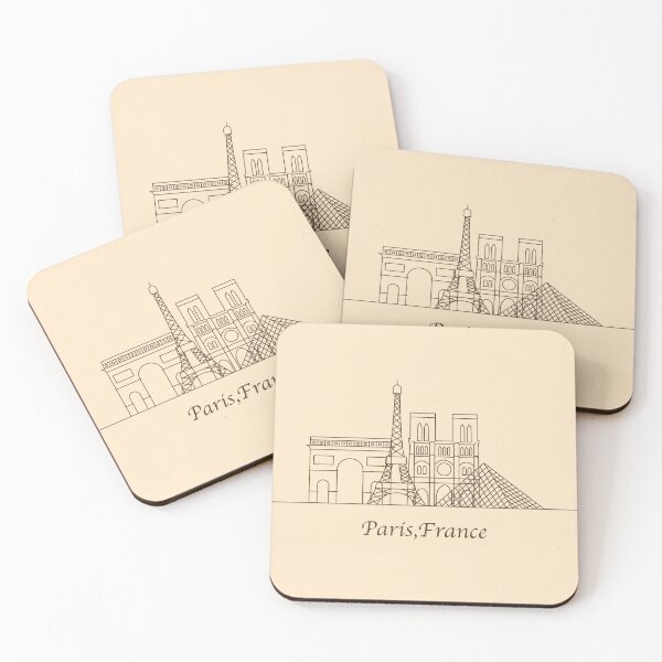 Item preview, Paris line art designed and sold by jessi2301.