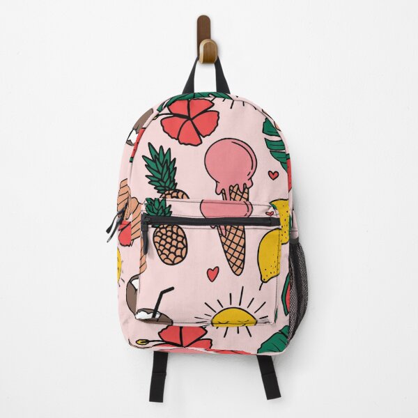Item preview, Tropical Summer Vacation Pattern Watermelon Ice Cream Pineapple designed and sold by E&M.