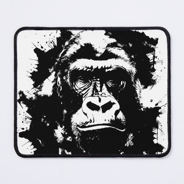 Item preview, gorilla in black and white designed and sold by jean giosi.