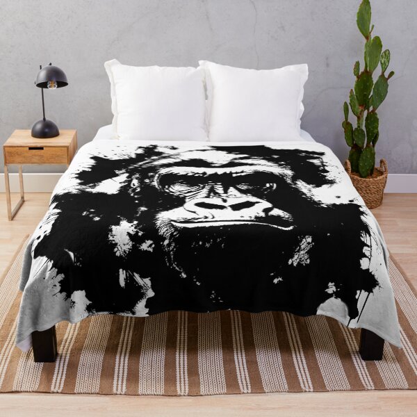 Item preview, gorilla in black and white designed and sold by jean giosi.