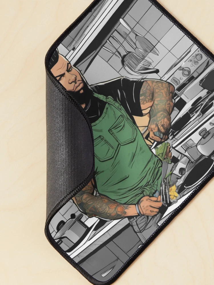 Thumbnail 2 of 5, Mouse Pad, Punk Kitchen designed and sold by RudeKitchen.