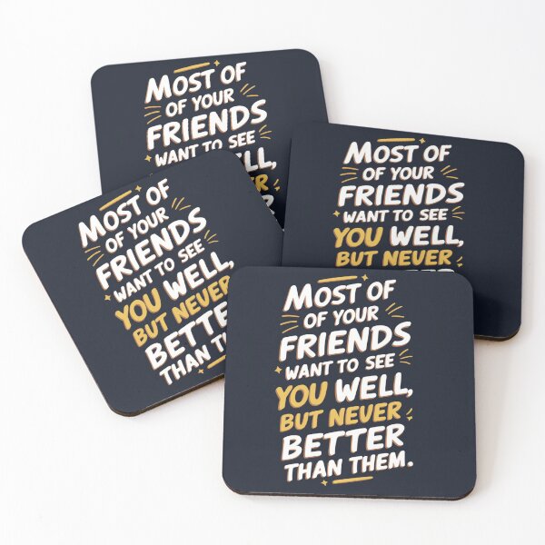 Item preview, Most of Your "Friends" designed and sold by Cuckoo Parrot.