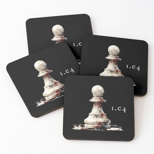 Item preview, E4 Opening Chess Design designed and sold by Mythic Legends Digital.