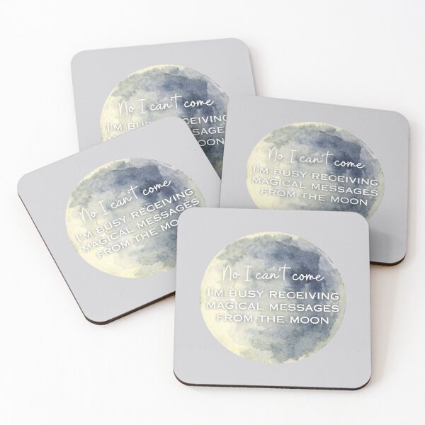 Item preview, Lunar Excuses designed and sold by OpheliaObjects.
