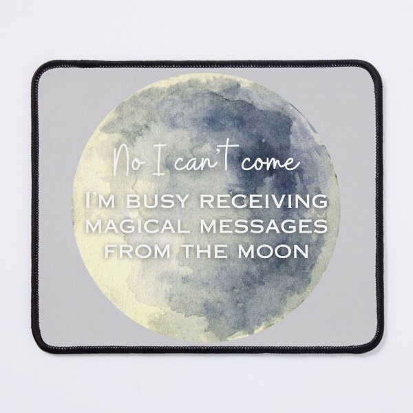 Item preview, Lunar Excuses designed and sold by OpheliaObjects.