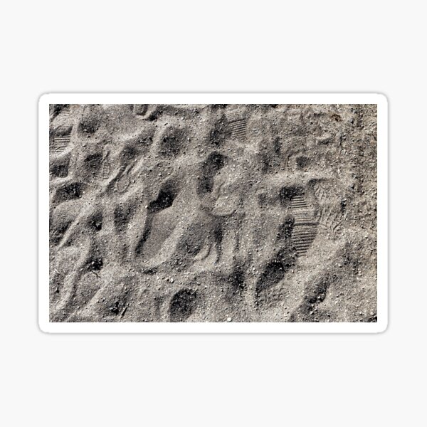 Item preview, Footprints on the moon surface designed and sold by stevepaint.