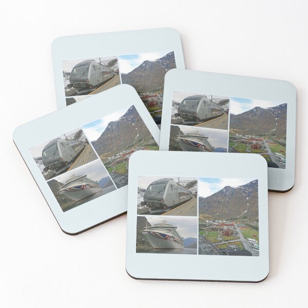 Item preview, Flåm Collage designed and sold by RedHillDigital.