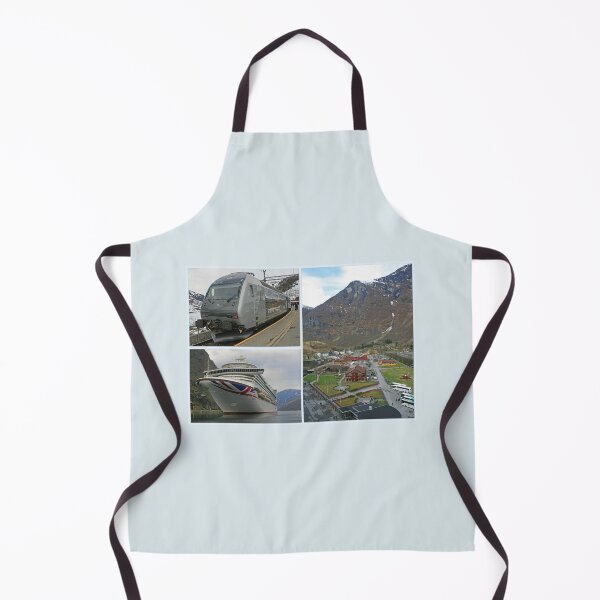 Item preview, Flåm Collage designed and sold by RedHillDigital.