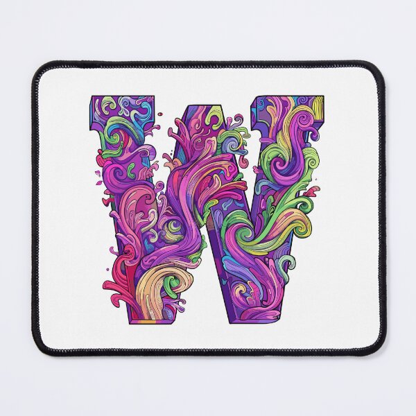 Item preview, The willfully wonderful letter W designed and sold by stickermepink.