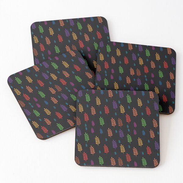 Item preview, Black pattern leaf designed and sold by tolrawqj23.