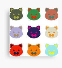 9 lives Canvas Print