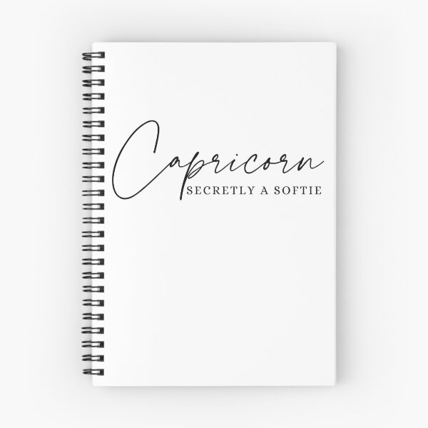 Aperçu de l'œuvre Capricorne - Secrètement un T-shirt Softie | Zodiaque doux créée et vendue par jtDigital + StrangeFolk.