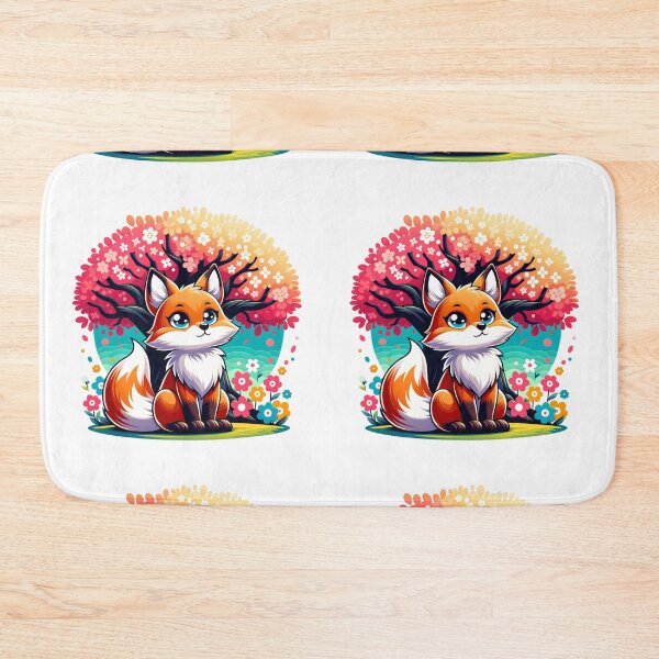 Item preview, Contemplative Fox under Flowering Tree. Adorable and Fun Gifts. designed and sold by LilianPixel.