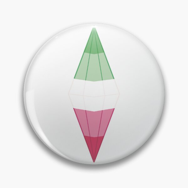 Item preview, Abrosexual Pride Plumbob designed and sold by CandyTrashPanda.