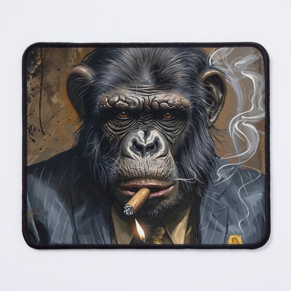 Item preview, Gentleman's Respite: The Sophisticated Smoking Ape designed and sold by Very Peculiar.