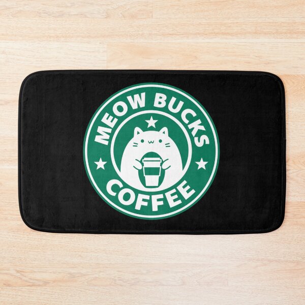 Item preview, meaw bucks coffe Sticker  designed and sold by mando24895.