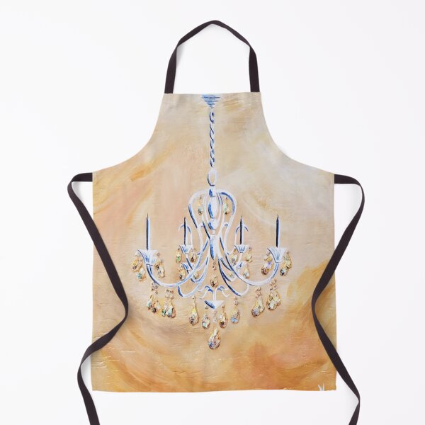Item preview, White chandelier with bling  designed and sold by norascorner.