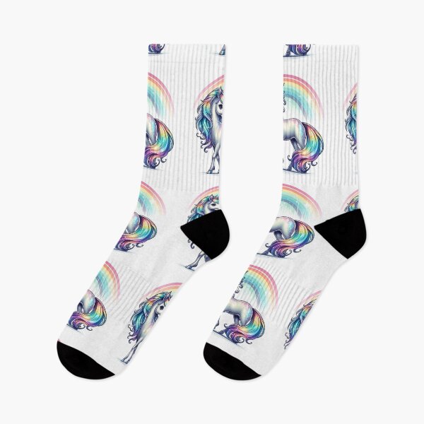 Item preview, Magical Unicorn under the Rainbow. Adorable and Fun Gifts. designed and sold by LilianPixel.