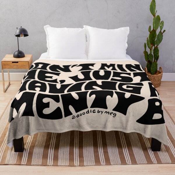 Item preview, Don't Mind Me in Black designed and sold by doodlebymeg.