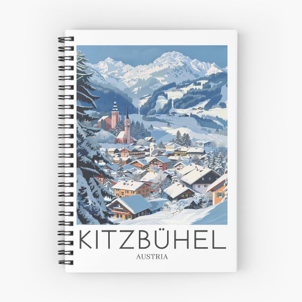 Item preview, A Pop Art Travel Print of Kitzbühel - Austria designed and sold by StudioRedKoala.