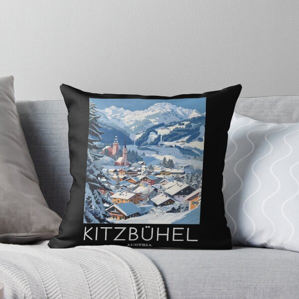 Item preview, A Pop Art Travel Print of Kitzbühel - Austria designed and sold by StudioRedKoala.