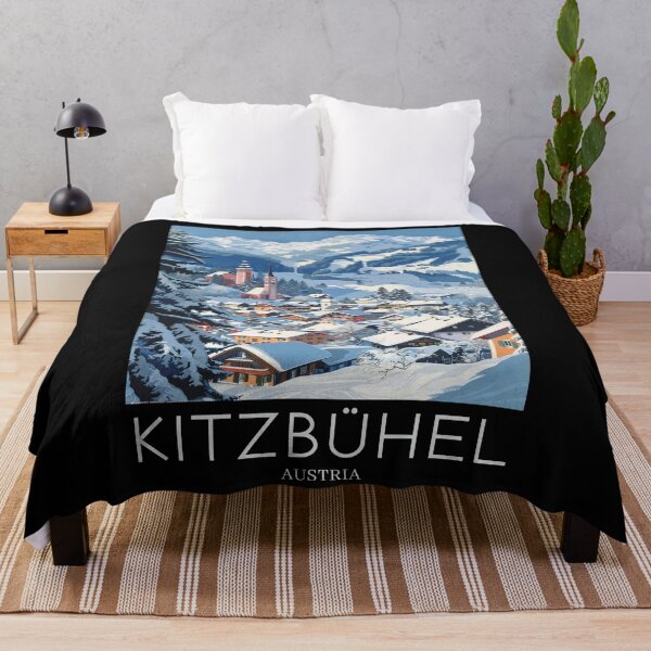 Item preview, A Pop Art Travel Print of Kitzbühel - Austria designed and sold by StudioRedKoala.