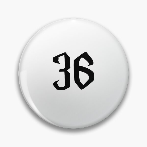 Item preview, 36, thirty six, black, Harry P designed and sold by Numbers-Art.