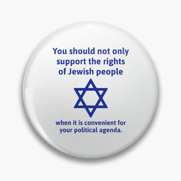 Item preview, Support the rights of Jewish people  designed and sold by Rachel the Artist .
