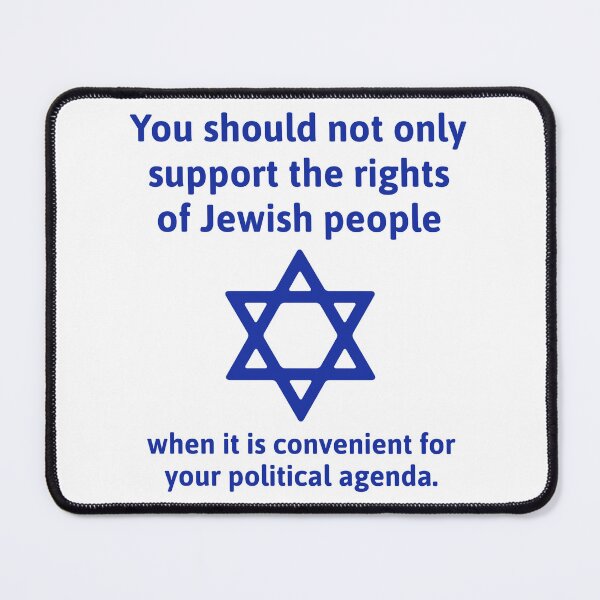 Item preview, Support the rights of Jewish people designed and sold by Rachel the Artist .
