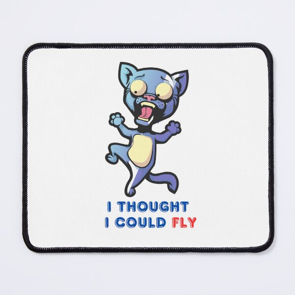 Item preview, I thought I could fly cat fallen  designed and sold by mando24895.