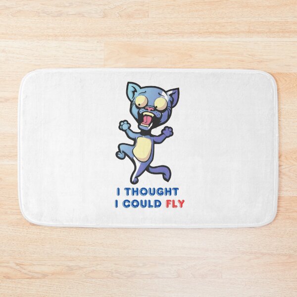 Item preview, I thought I could fly cat fallen  designed and sold by mando24895.