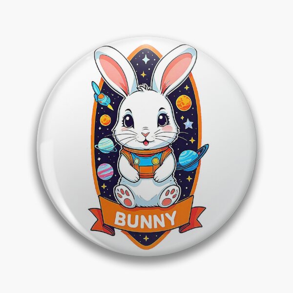 Item preview, Funny Space Bunny. designed and sold by Giulivo Store Graphic.