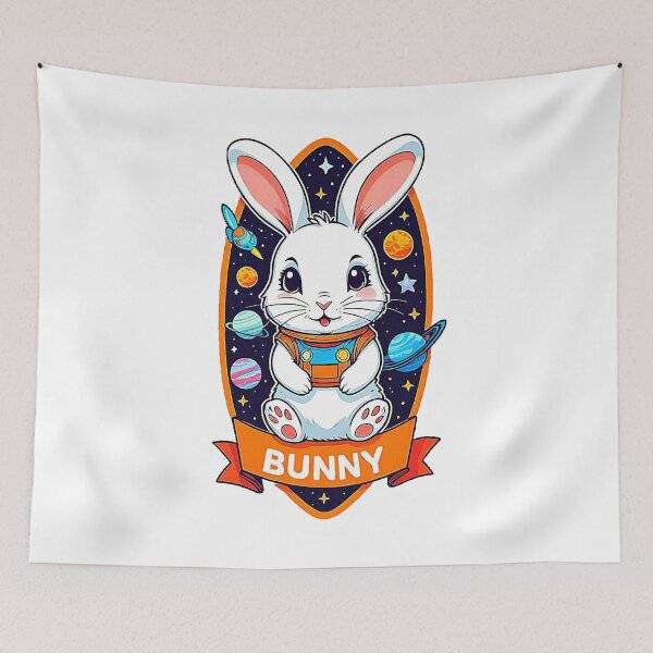 Item preview, Funny Space Bunny. designed and sold by Giulivo Store Graphic.