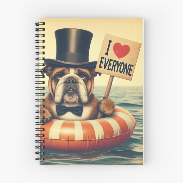 Item preview, Mr. Friendly Bulldog  designed and sold by robinreva.