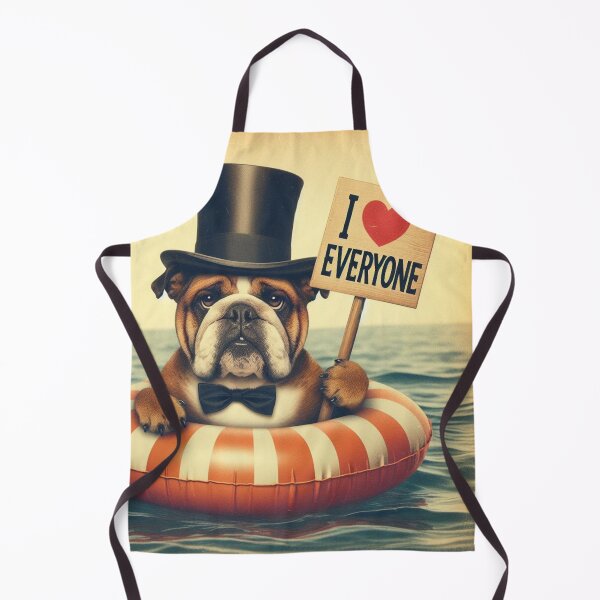 Item preview, Mr. Friendly Bulldog  designed and sold by robinreva.