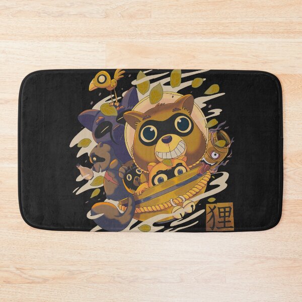 Item preview, tanuki designed and sold by MeanMonkey.