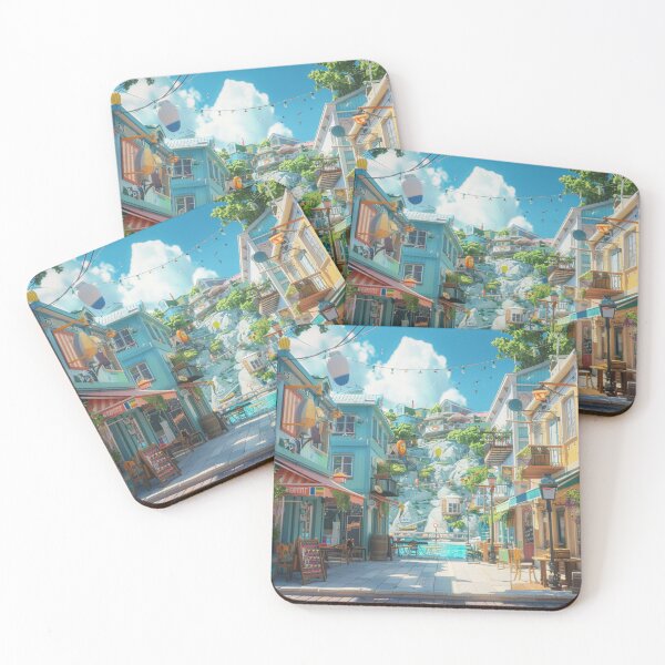 Item preview, Seabreeze Square designed and sold by kingaiart.