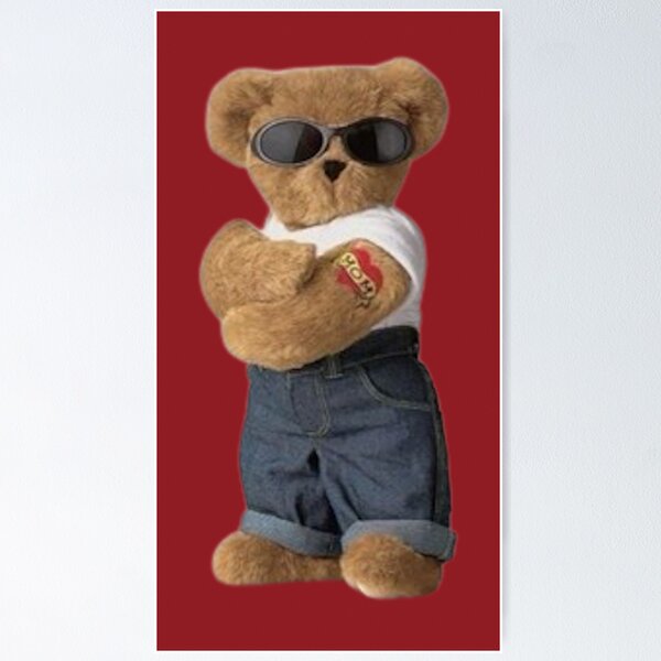 Item preview, Tough Teddy Bear designed and sold by LeleRodriguezz.