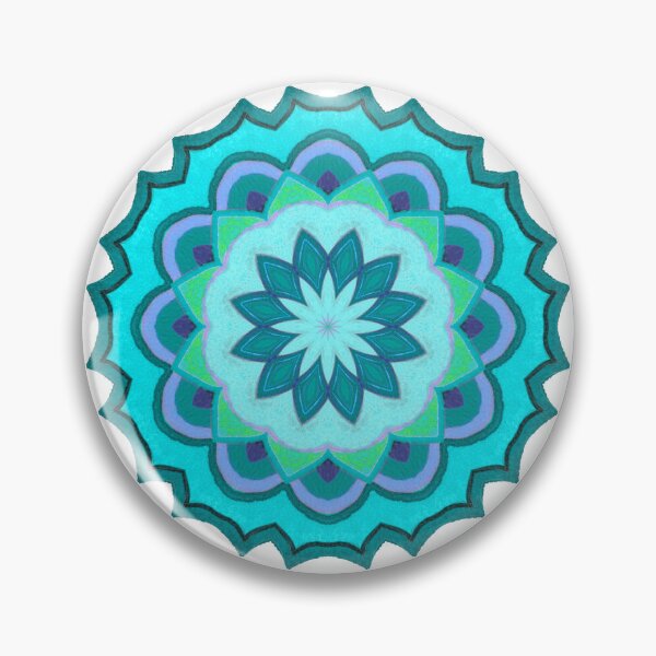 Item preview, Throat Chakra Vishuddha designed and sold by Mandalavision.