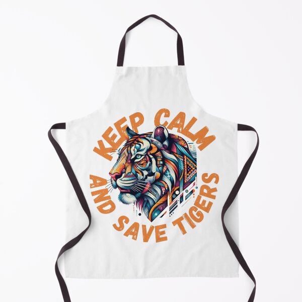 Item preview, Keep calm and save tigers designed and sold by DShirtRepublic.